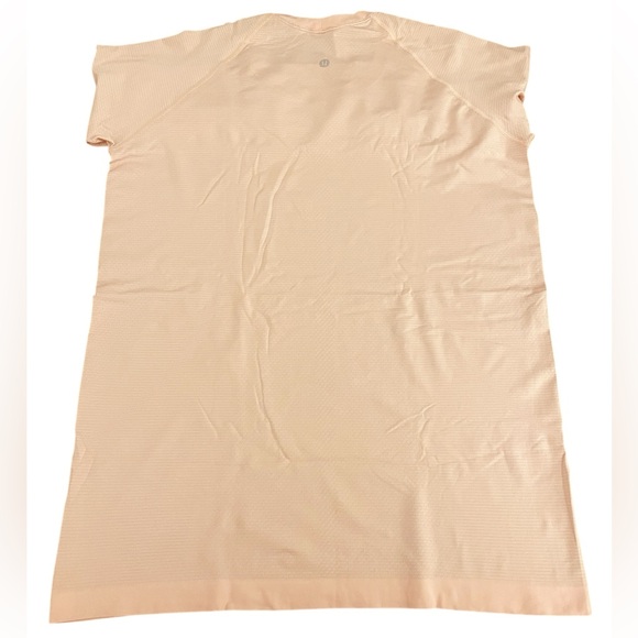 Lululemon Swiftly Tech Long Sleeve Crew Seamless Shirt Pink Size 14 Hip Length - Picture 3 of 9